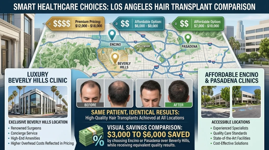 Beverly Hills vs Encino vs Pasadena
