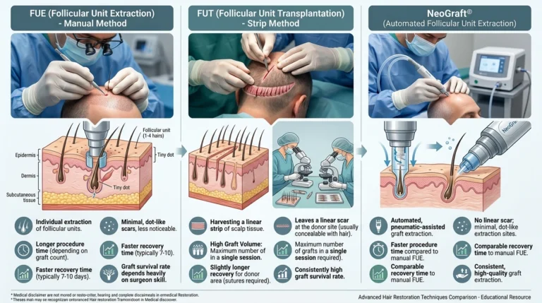 FUE vs FUT vs NeoGraft Which Hair Transplant Technique Is Best