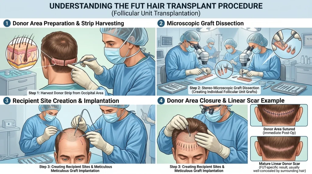 FUT Follicular Unit Transplantation