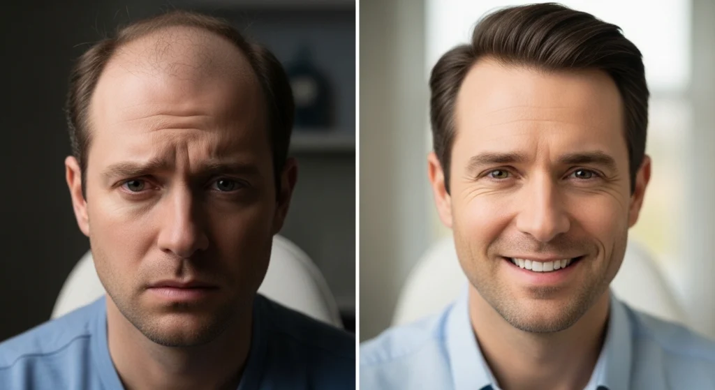 Hair Loss Reality Before after