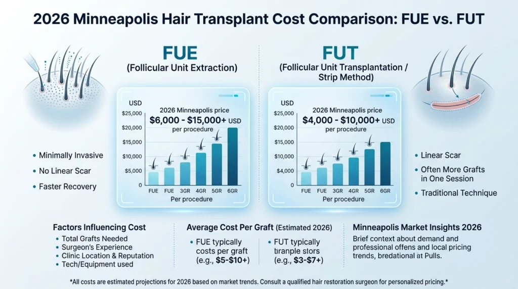 Hair Transplant Cost Minneapolis