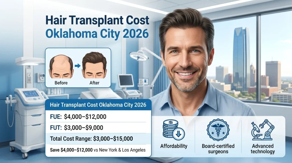 Hair Transplant Cost Oklahoma City 2026