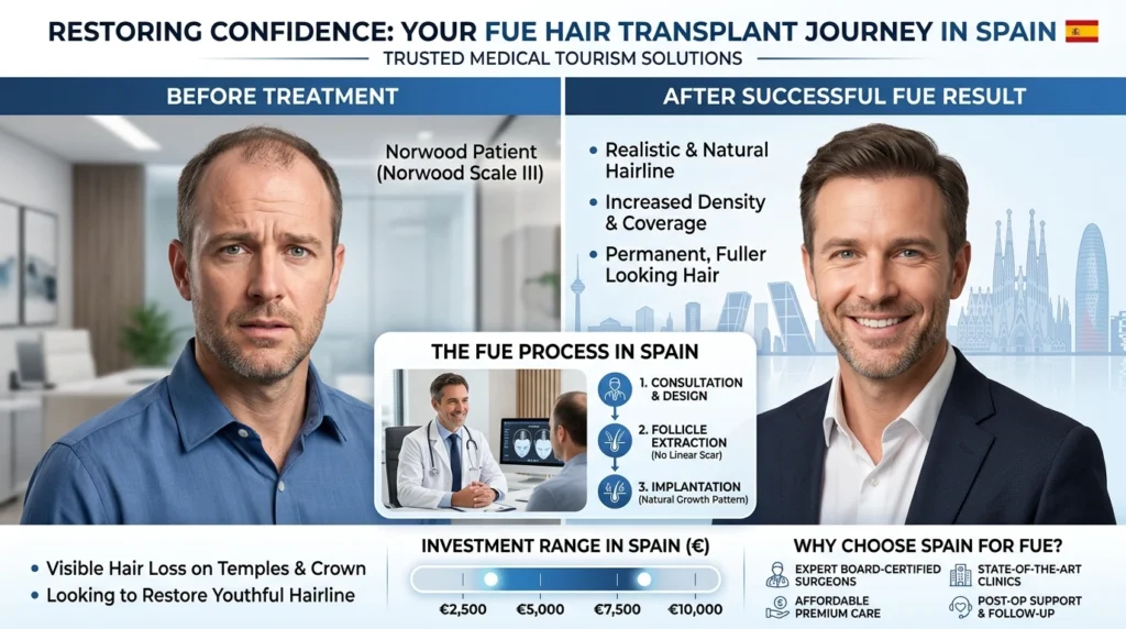 Hair Transplant Spain 2026 Complete Cost & Clinic Guide