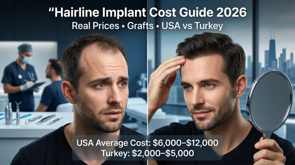Hairline Implant Cost USA 2026