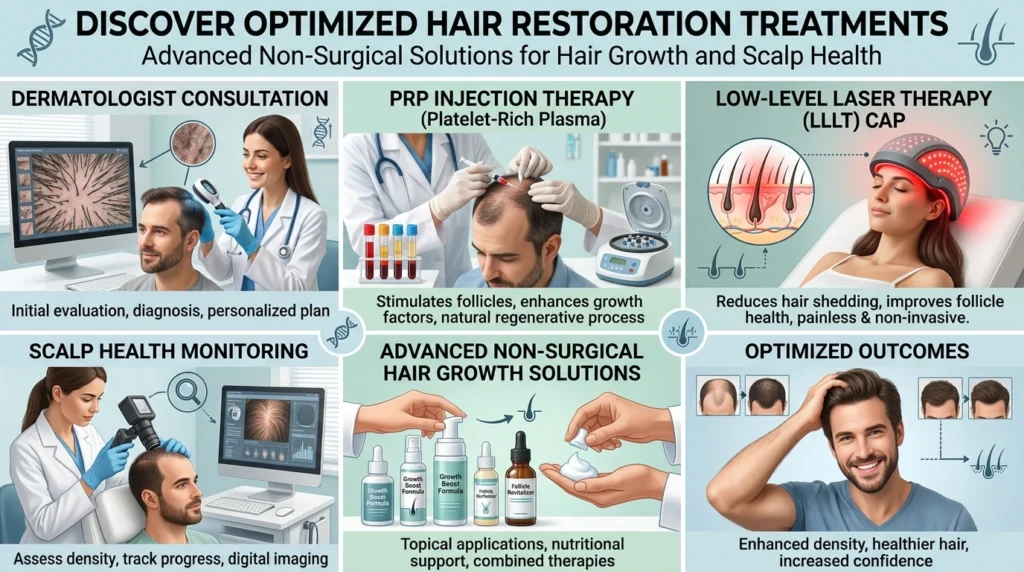 Non-Surgical Hair Restoration Options