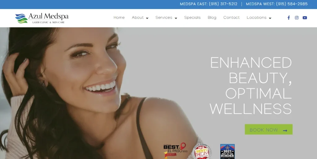 Azul Med Spa Best for Non-Surgical PRP Hair Restoration