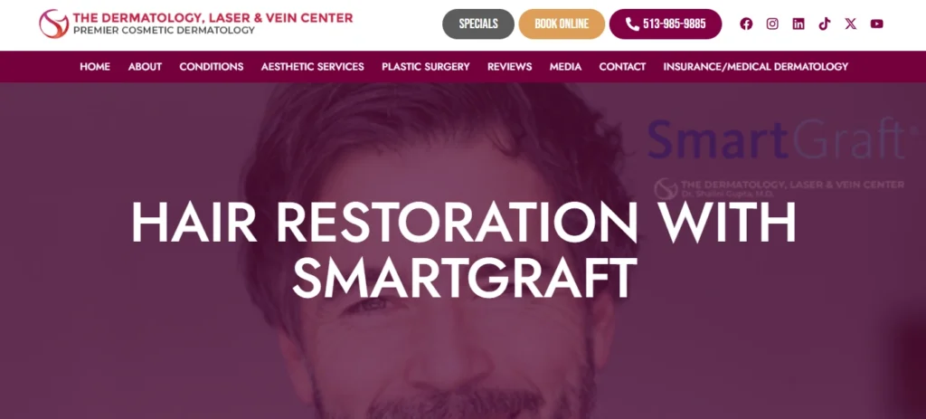 The Dermatology, Laser & Vein Center