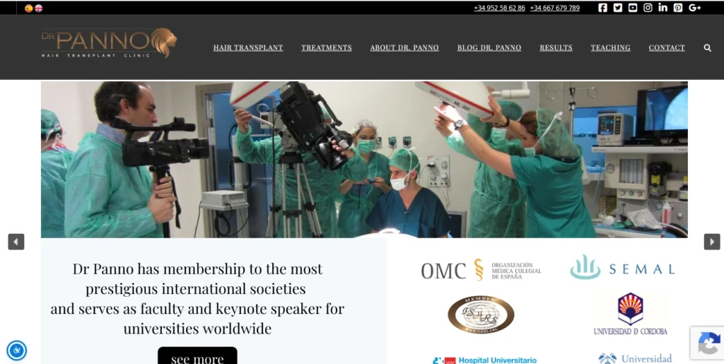 Dr. Panno Hair Transplant Marbella