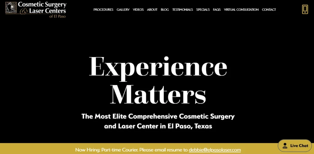 Cosmetic Surgery & Laser Centers of El Paso Best for SmartGraft & Military Patients
