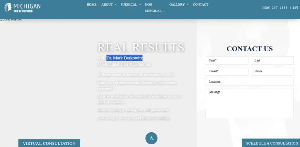Michigan Hair Restoration