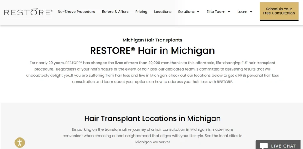 RESTORE Hair Transplants