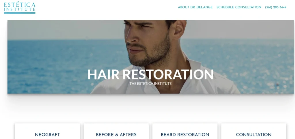 Estetica Institute Aesthetic Hairline Design WPB